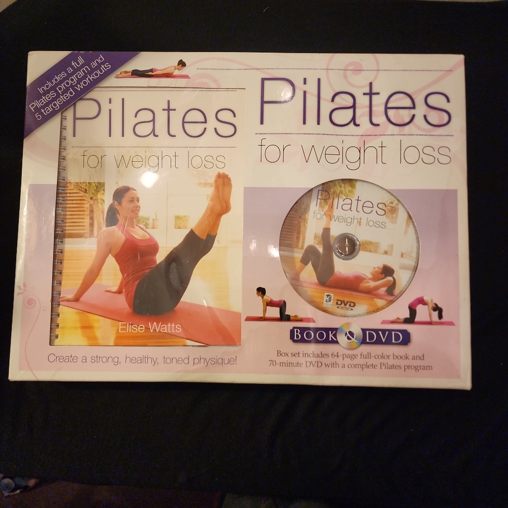 Pilates for Weight Loss Elise Watts Book and DVD Exercise Video